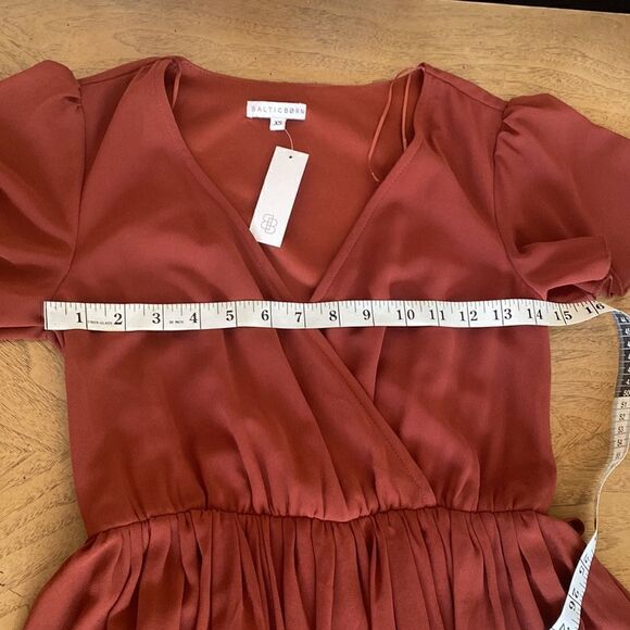 Baltic Born Rust Kristina Maxi Dress Size XS NWT - Picture 13 of 14